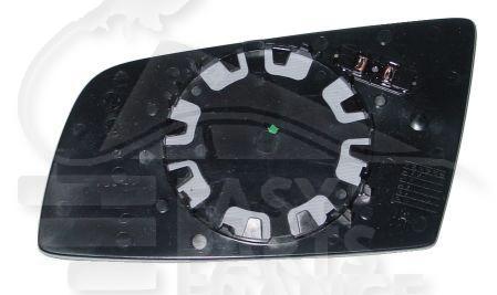 GLACE DE RETRO G CHAUF BLEU Pour BMW S5 E60 - E61 - BM101 04/07→03/10