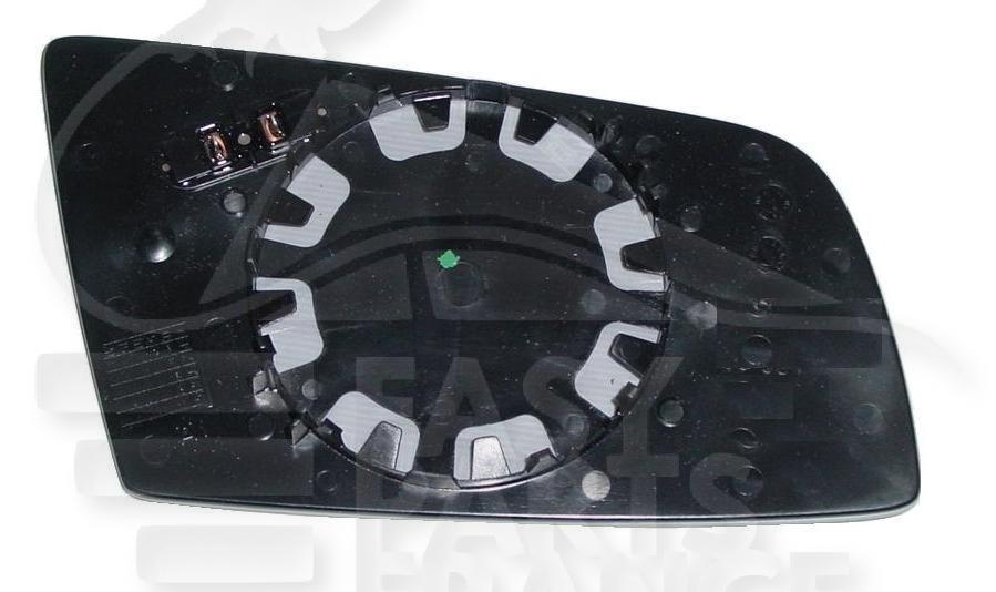 GLACE DE RETRO G CHAUF BLEU Pour BMW S5 E60 - E61 - BM101 04/07→03/10
