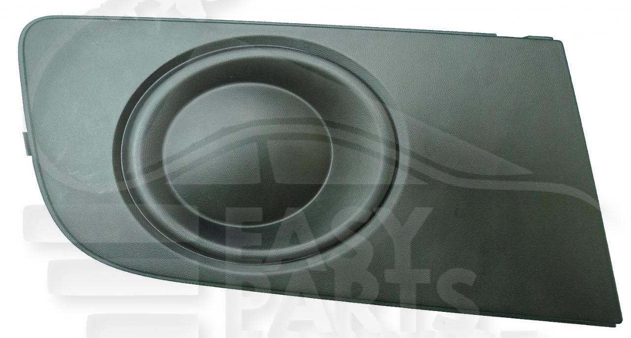 GRILLE DE PC AVD S/EMPL AB NOIRE Pour VOLKSWAGEN AMAROK - VO011 06/13→10/16