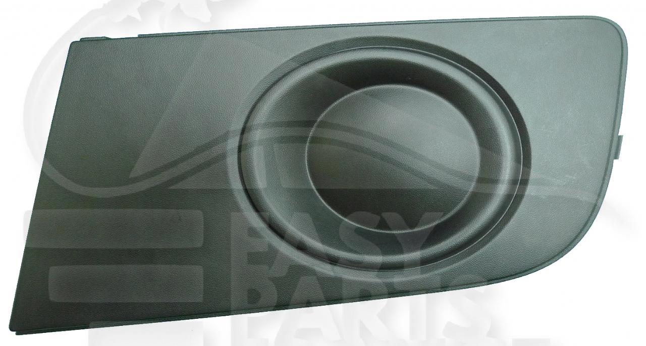 GRILLE DE PC AVG S/EMPL AB NOIRE Pour VOLKSWAGEN AMAROK - VO011 06/13→10/16