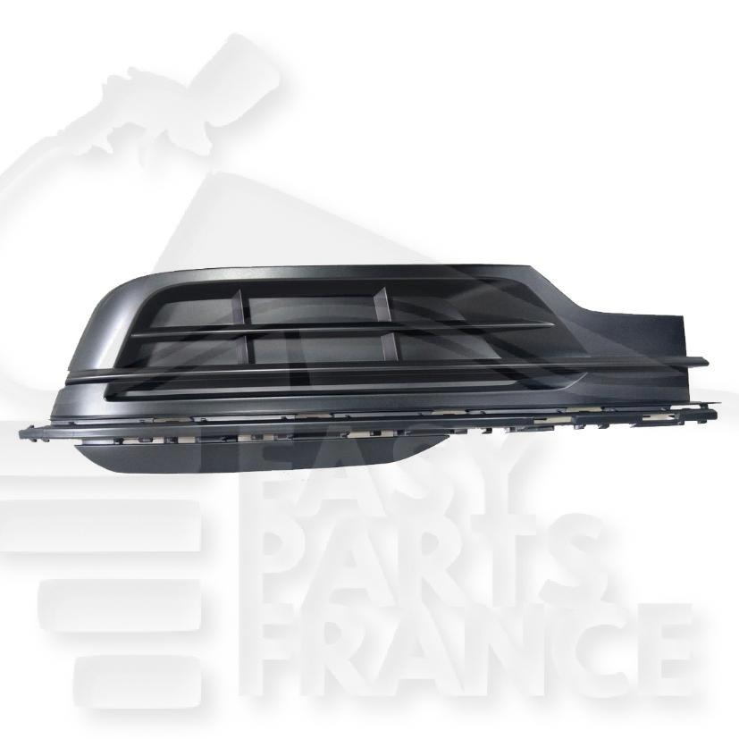 GRILLE DE PC AVD NOIRE A/EMPL MOULURE CHROMEE Pour VOLKSWAGEN ARTEON RLINE - VO241 06/21→