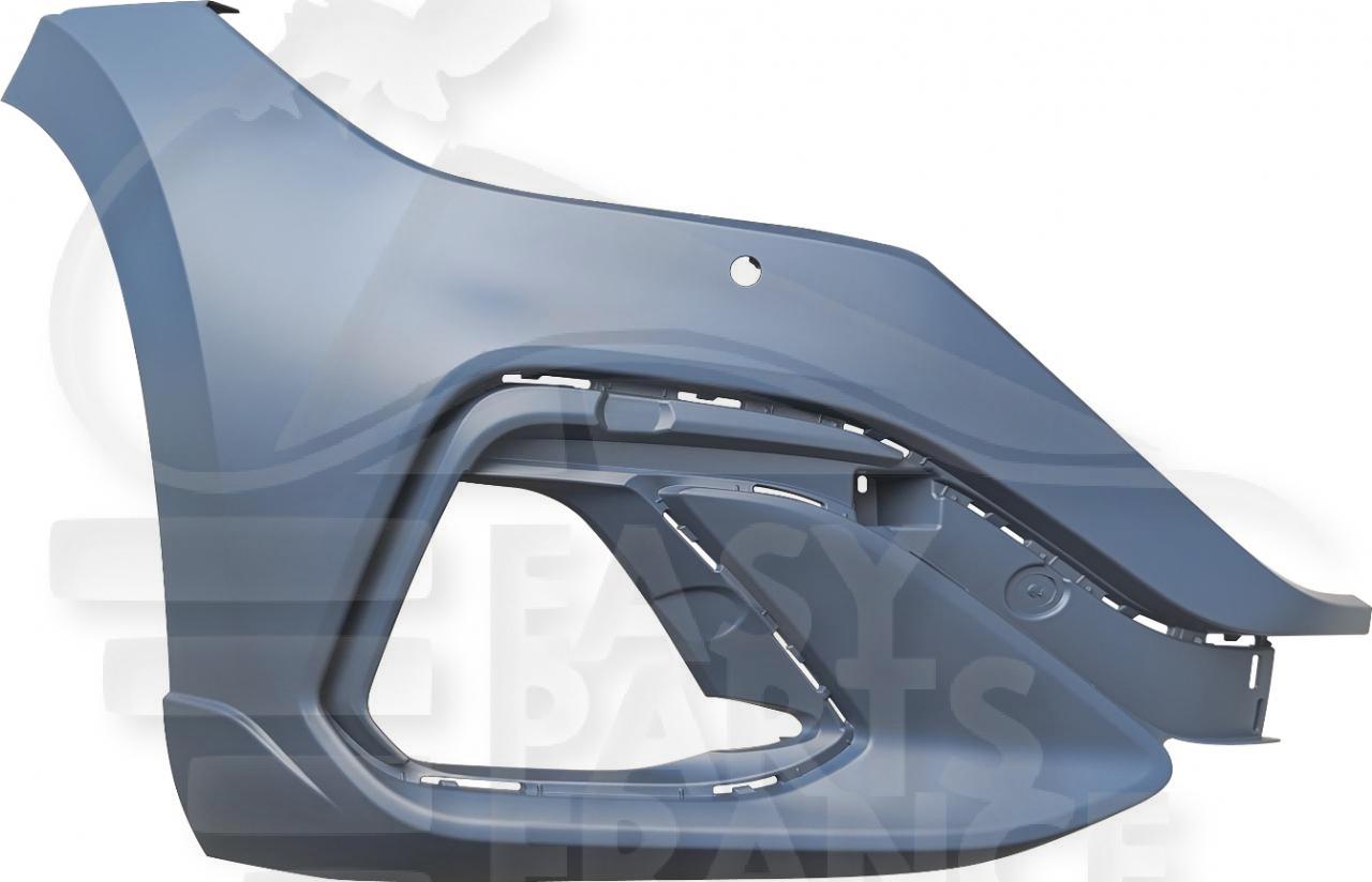 CROSSE DE PC AVD A PEINDRE S/LAVE PHARE & 1 TROU CAPTEUR Pour VOLKSWAGEN ARTEON RLINE - VO241 06/21→