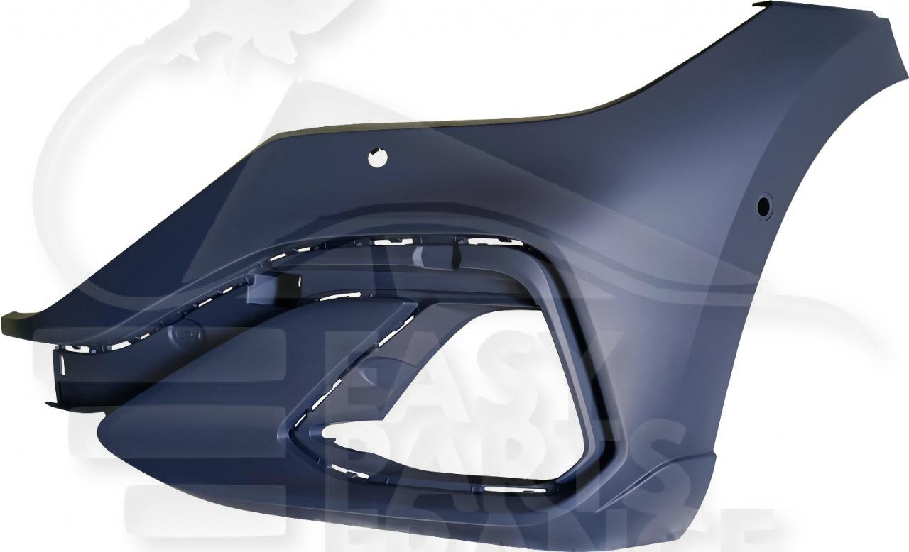 CROSSE DE PC AVG A PEINDRE S/LAVE PHARE & 2 TROUS CAPTEUR Pour VOLKSWAGEN ARTEON RLINE - VO241 06/21→