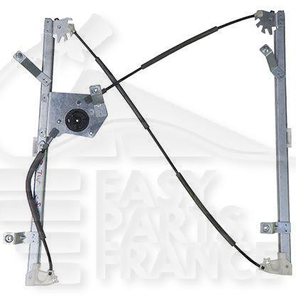 MECANISME DE LEVE VITRE ELECT AVD Pour RENAULT KANGOO - RN052 02/08→03/13