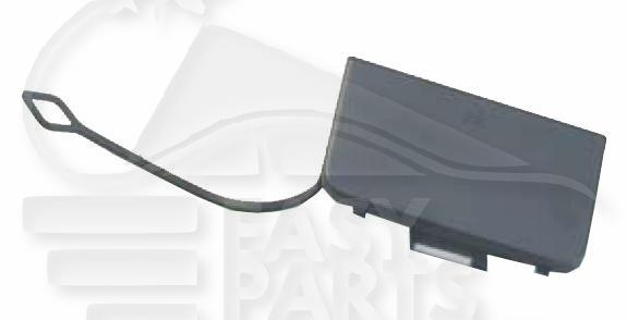 CACHE CROCHET DE PC AV A PEINDRE Pour MERCEDES CLASSE C - W204/S204 - ME072 09/10→08/11