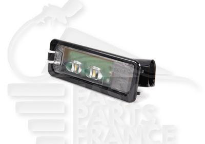 FEU DE PLAQUE ARD/ARD LED Pour VOLKSWAGEN NEW BEETLE - VO103 04/16→