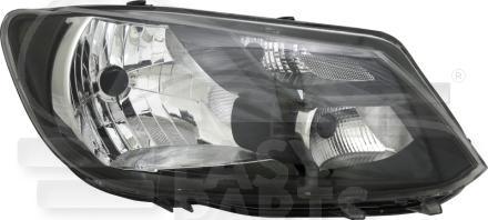 OPT D H4 ELECT A/MOTEUR F/NOIR Pour VOLKSWAGEN CADDY MULTISPACE 10/10→03/15