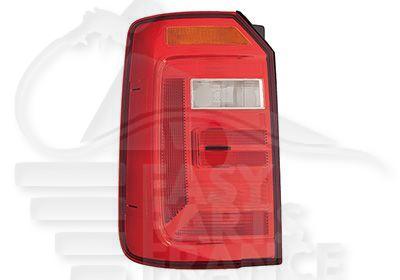 FEU ARG ROUGE - HAYON Pour VOLKSWAGEN CADDY MULTISPACE 05/15→07/20