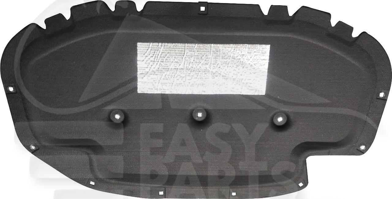 INSONORISANT DE CAPOT A/ÉCRAN THERMIQUE Pour VOLKSWAGEN GOLF 7 - VO061 11/12→12/16