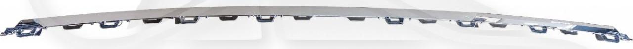 MOULURE CHROMEE DE GRILLE CENTRALE DE PC AV Pour VOLKSWAGEN GOLF 8 - VO069 02/20→