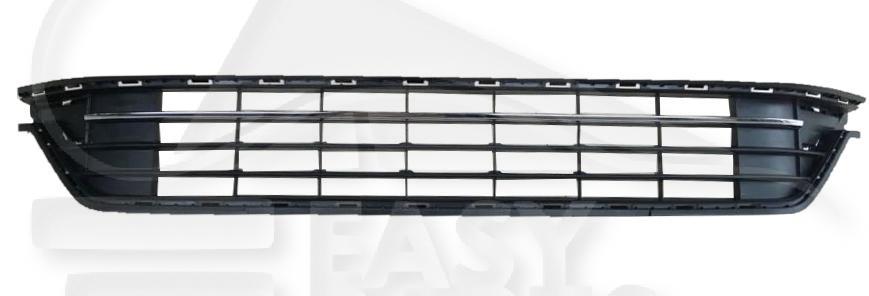 GRILLE CENTRALE DE PC AV NOIRE Pour VOLKSWAGEN GOLF SPORTSVAN -VO063 05/14→09/17