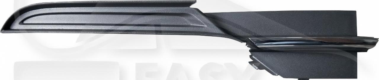 GRILLE DE PC AVG NOIRE A/MOULURE CHROMEE Pour VOLKSWAGEN GOLF SPORTSVAN -VO063 05/14→09/17