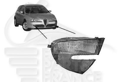FEU AVD BL Pour ALFA ROMEO 147 - AA030 10/00→12/04