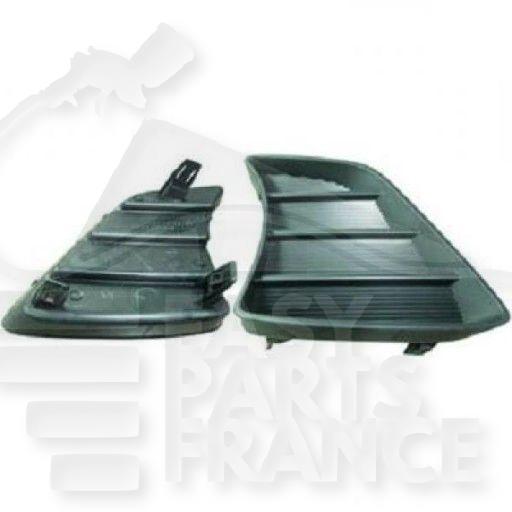 GRILLE DE PC AVG NOIRE Pour TOYOTA HILUX - TY136 08/11→02/16
