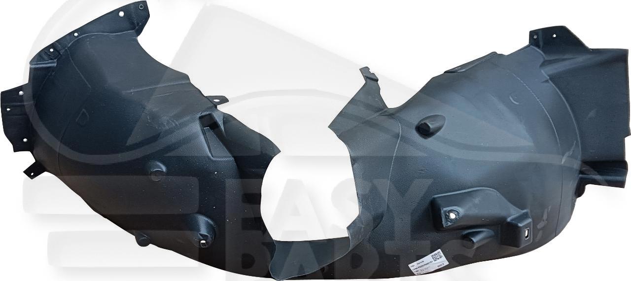 PARE- BOUE AILE AVG Pour PEUGEOT 308 - PG074 06/21→