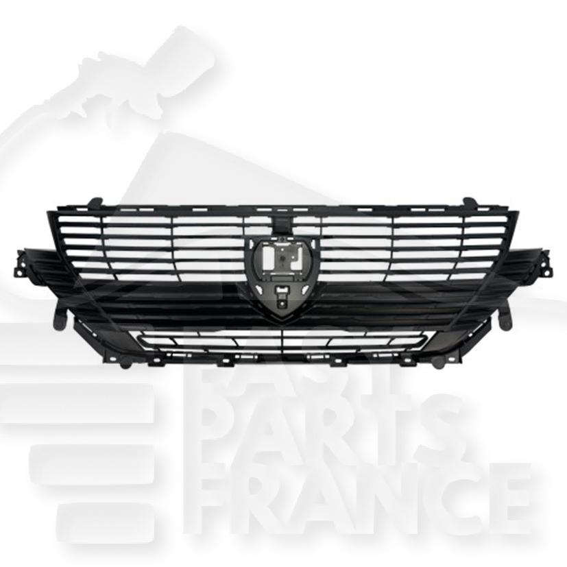 GRILLE DE CALANDRE NOIRE Pour PEUGEOT 308 - PG074 06/21→