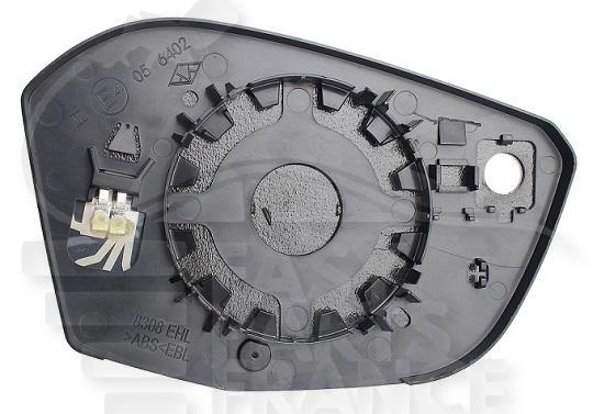 GLACE DE RETRO G CHAUF Pour PEUGEOT 308 - PG074 06/21→