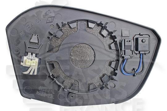 GLACE DE RETRO G CHAUF & BDS Pour PEUGEOT 308 - PG074 06/21→