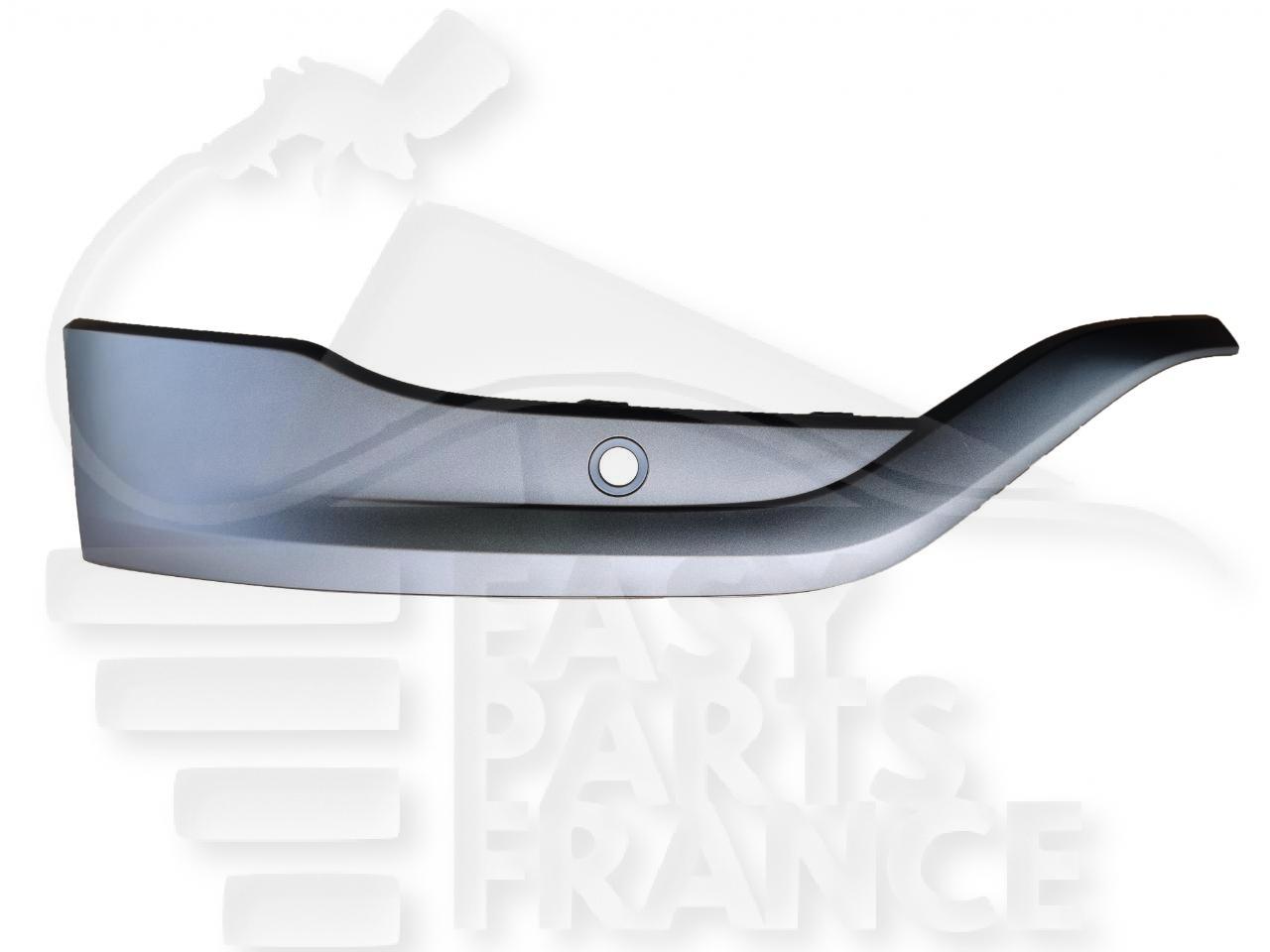 MOULURE DE PC AVD A PEINDRE & TROU CAPTEUR Pour VOLKSWAGEN T-CROSS - VO260 12/18→