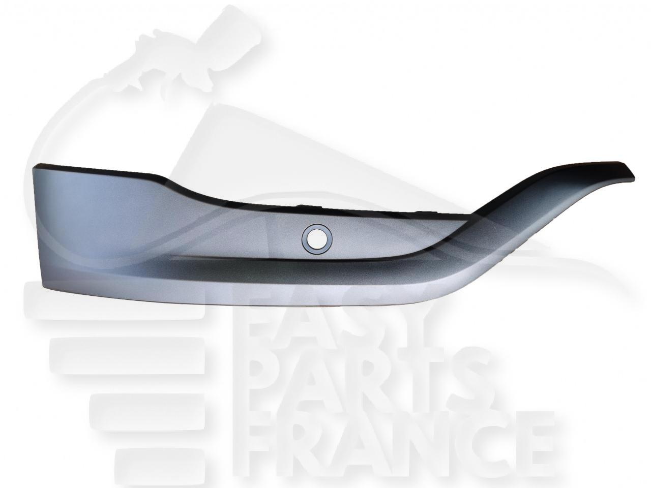 MOULURE DE PC AVD A PEINDRE & TROU CAPTEUR Pour VOLKSWAGEN T-CROSS - VO260 01/19→03/24