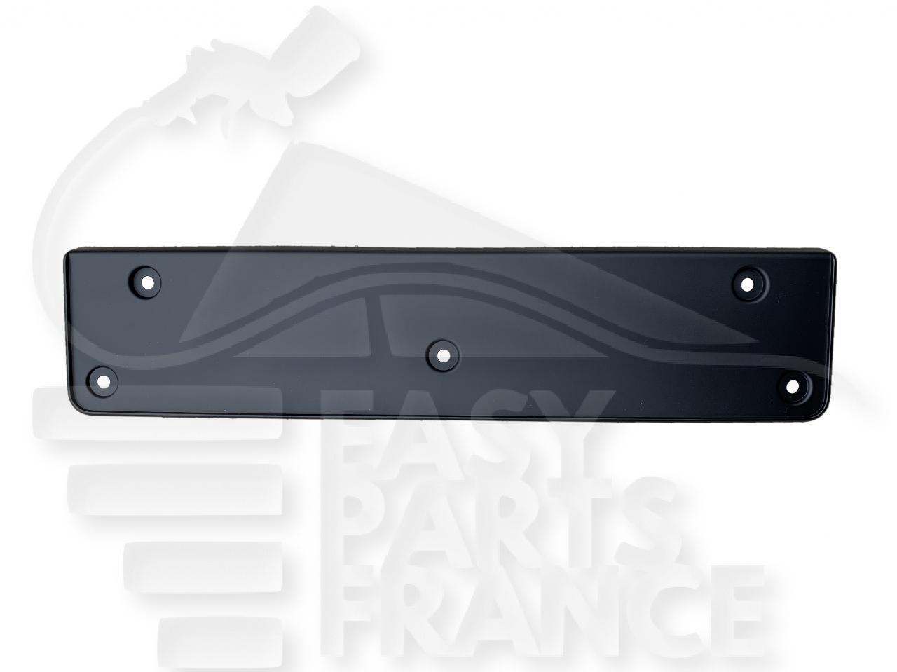 SUPPORT DE PLAQUE AV Pour VOLKSWAGEN T-ROC - VO250 10/17→03/22