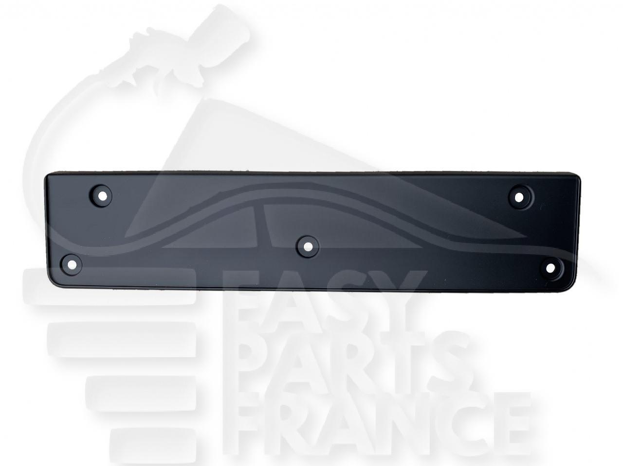 SUPPORT DE PLAQUE AV Pour VOLKSWAGEN T-ROC - VO250 11/17→02/22