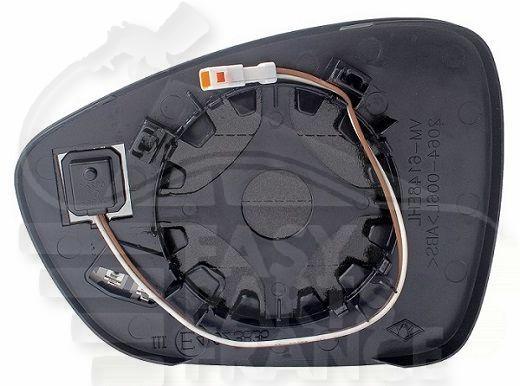 GLACE DE RETRO D CHAUF & BDS Pour PEUGEOT 508 - PG091 10/14→08/18