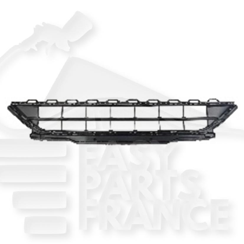GRILLE CENTRALE DE PC AV NOIRE Pour VOLKSWAGEN T-ROC RLINE - VO253 04/22→