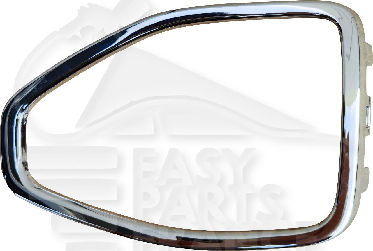 MOULURE DE GRILLE DE PC AVD CHROMEE Pour VOLKSWAGEN T-ROC - VO252 04/22→