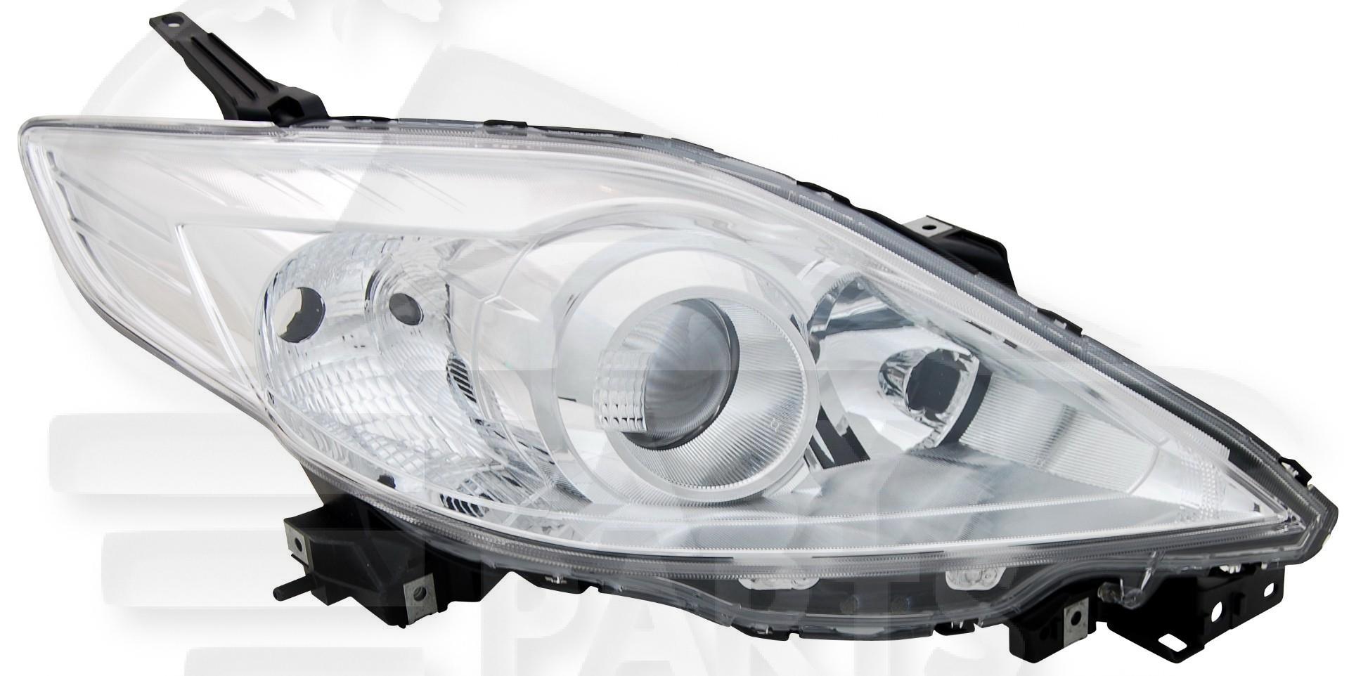 OPT D H7+HB3 ELECT A/MOTEUR F/CHROME Pour MAZDA 5 - MZ061 04/08→12/10