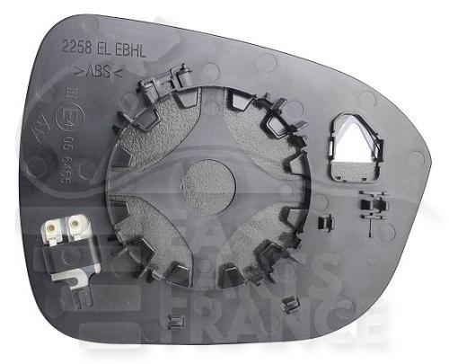 GLACE DE RETRO G CHAUF Pour NISSAN JUKE - NS062 08/19→