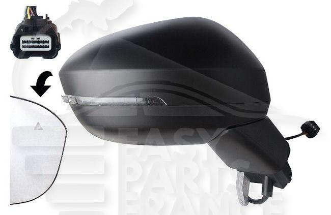 RERTO D ELECT CHAUF A PEINDRE A/FEU & BDS 9 PINS Pour NISSAN JUKE - NS062 08/19→