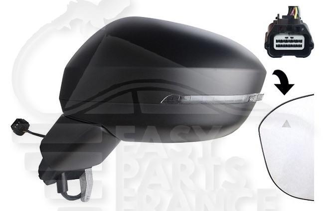 RETRO G ELECT CHAUF A PEINDRE A/FEU & BDS 9 PINS Pour NISSAN JUKE - NS062 11/19→