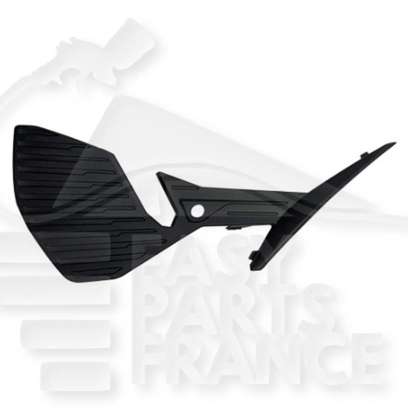 GRILLE DE PC AVD NOIRE AVEC TROU CAPTEUR Pour PEUGEOT 308 - PG074 06/21→
