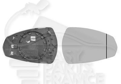 GLACE DE RETRO G CONVEX CHAUF Pour AUDI A3 -3/5 PTES - AD048 09/12→02/16