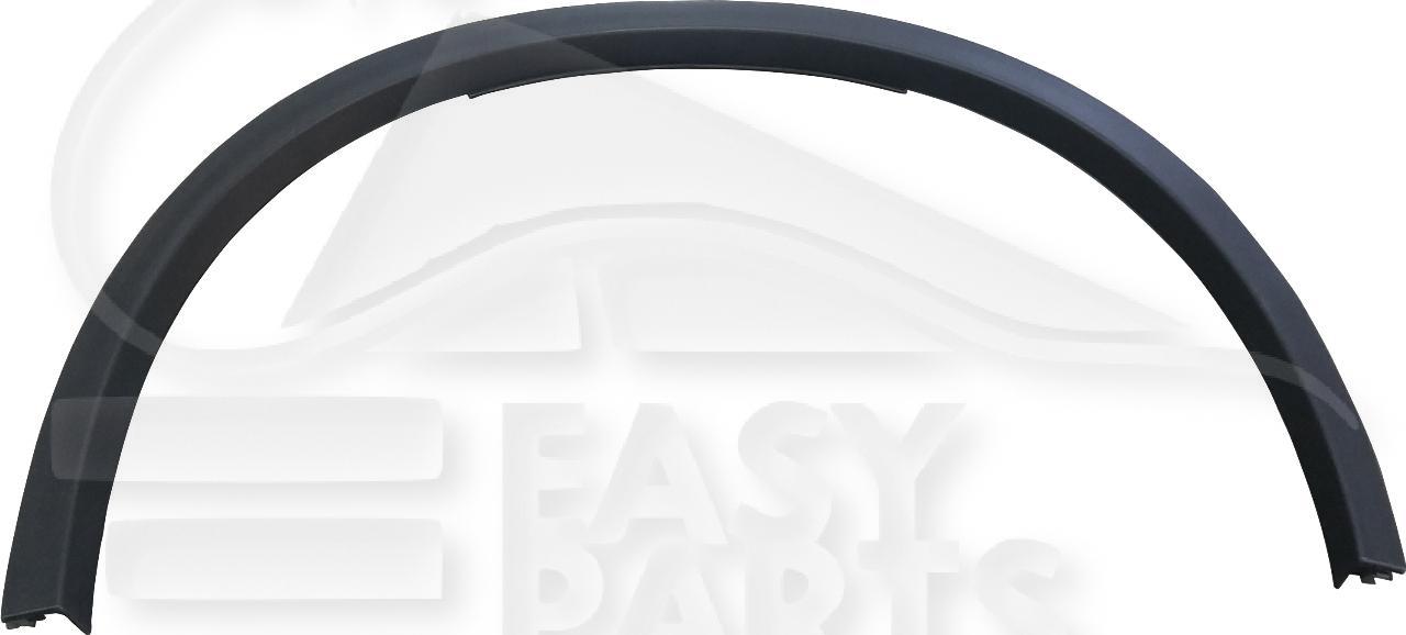 ELARGISSEUR AILE AVD NOIR Pour ALFA ROMEO STELVIO - AA150 01/17→