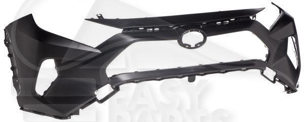 PC AV NOIR LISSE PRET A PEINDRE S/LAVE PHARE & +/- PACKONTROL Pour TOYOTA RAV 4 - TY199 04/19→