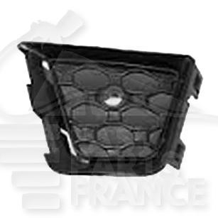 GRILLE DE PC AVD NOIRE A/EMPL MOULURE & S/PACKONTROL Pour JEEP RENEGADE - JE101 09/18→