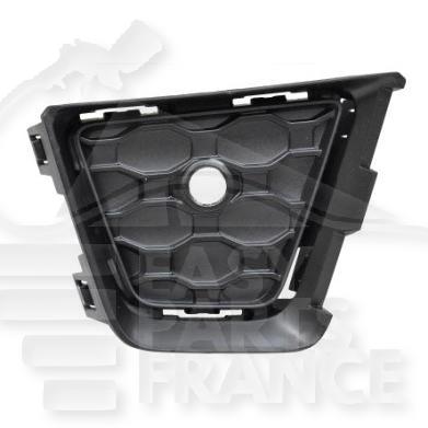 GRILLE DE PC AVD NOIRE A/EMPL MOULURE & A/PACKONTROL Pour JEEP RENEGADE - JE101 09/18→