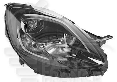 OPT D H1-PY21W ELECT A/MOTEUR F/CHROME-NOIR & FEU DE JOUR LED Pour FORD PUMA - ST LINE - FD241 09/19→