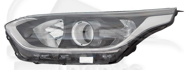 OPT G H7+H7 ELECT A/MOTEUR & & FEU DE JOUR LED - DYNAMIC →04/22 Pour KIA CEED - KI035 07/21→