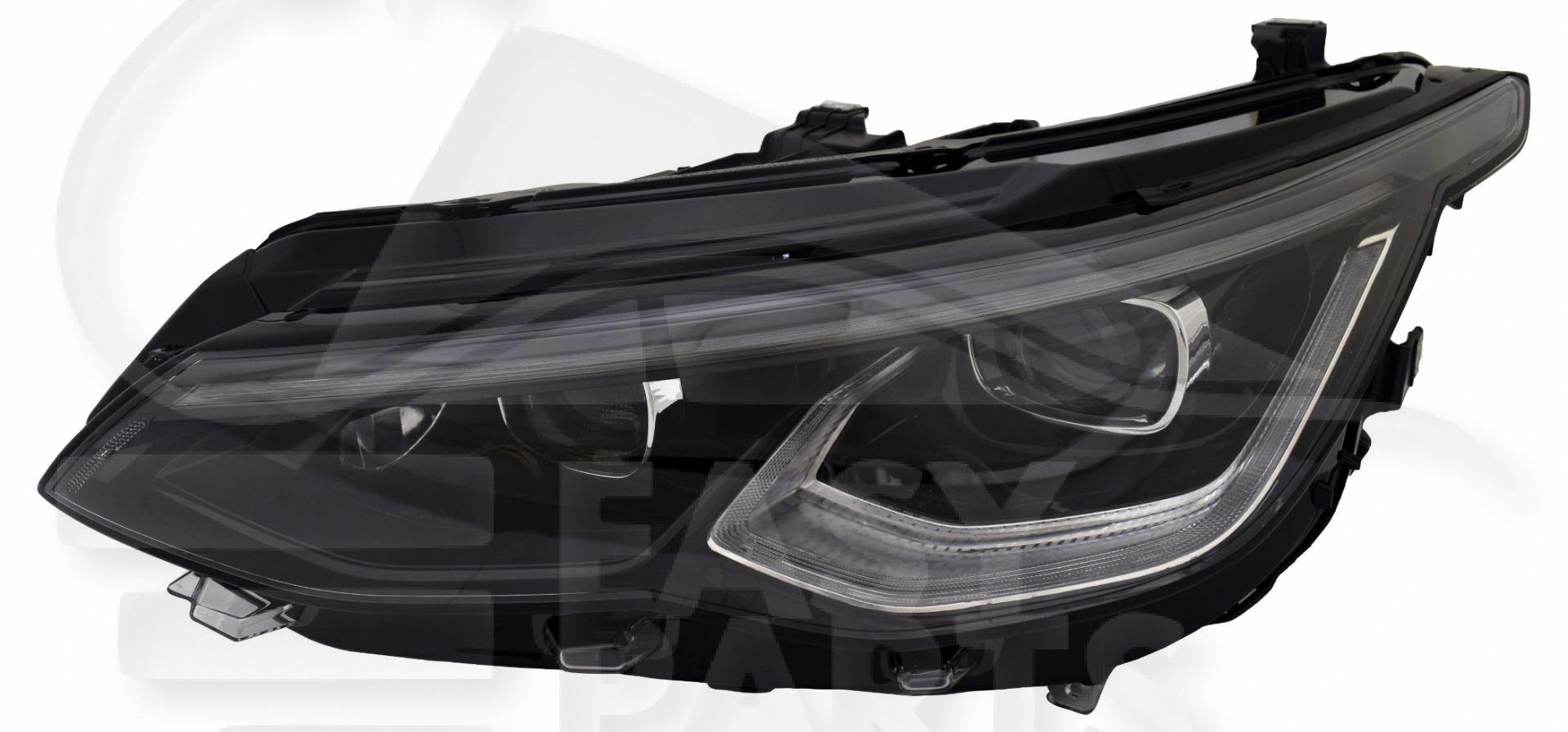 OPT G FULL LED MATRIX ELECT A/MOTEUR & FEU DE JOUR & MOULURE NOIRE Pour VOLKSWAGEN GOLF 8 - VO069 02/20→