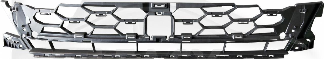 GRILLE CENTRALE DE PC AV INF NOIRE & TROU CAPTEUR Pour AUDI A3 - 4 PTES S-LINE - AD240 05/20→