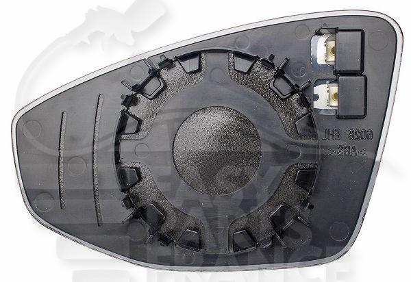 GLACE DE RETRO G CHAUF Pour AUDI A3 - 4 PTES S-LINE - AD240 05/20→