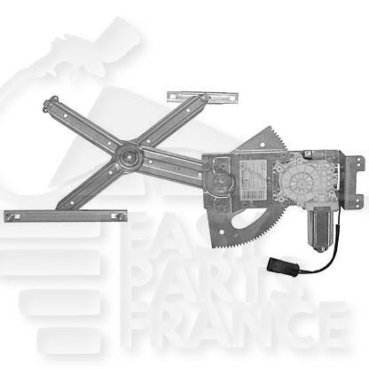 LEVE VITRE AVG ELECT 2 PTES Pour OPEL CORSA C - OP065 07/03→10/06