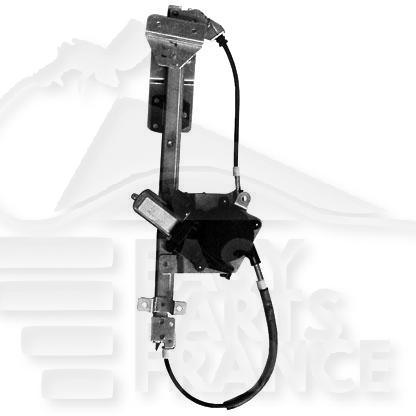 LEVE VITRE ARG ELECT Pour OPEL CORSA C - OP065 07/03→10/06