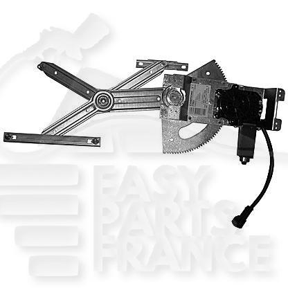 LEVE VITRE AVG ELECT 4 PTES Pour OPEL CORSA C - OP065 07/03→10/06
