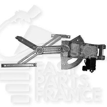 LEVE VITRE AVG ELECT CONFORT 4 PTES Pour OPEL CORSA C - OP065 07/03→10/06