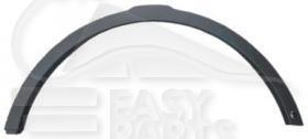 ELARGISSEUR AILE AVD NOIR S/PACKONTROL Pour LAND ROVER EVOQUE - LD060 06/11→10/15