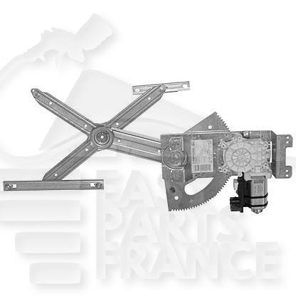LEVE VITRE AVG ELECT CONFORT 2 PTES Pour OPEL CORSA C - OP065 07/03→10/06